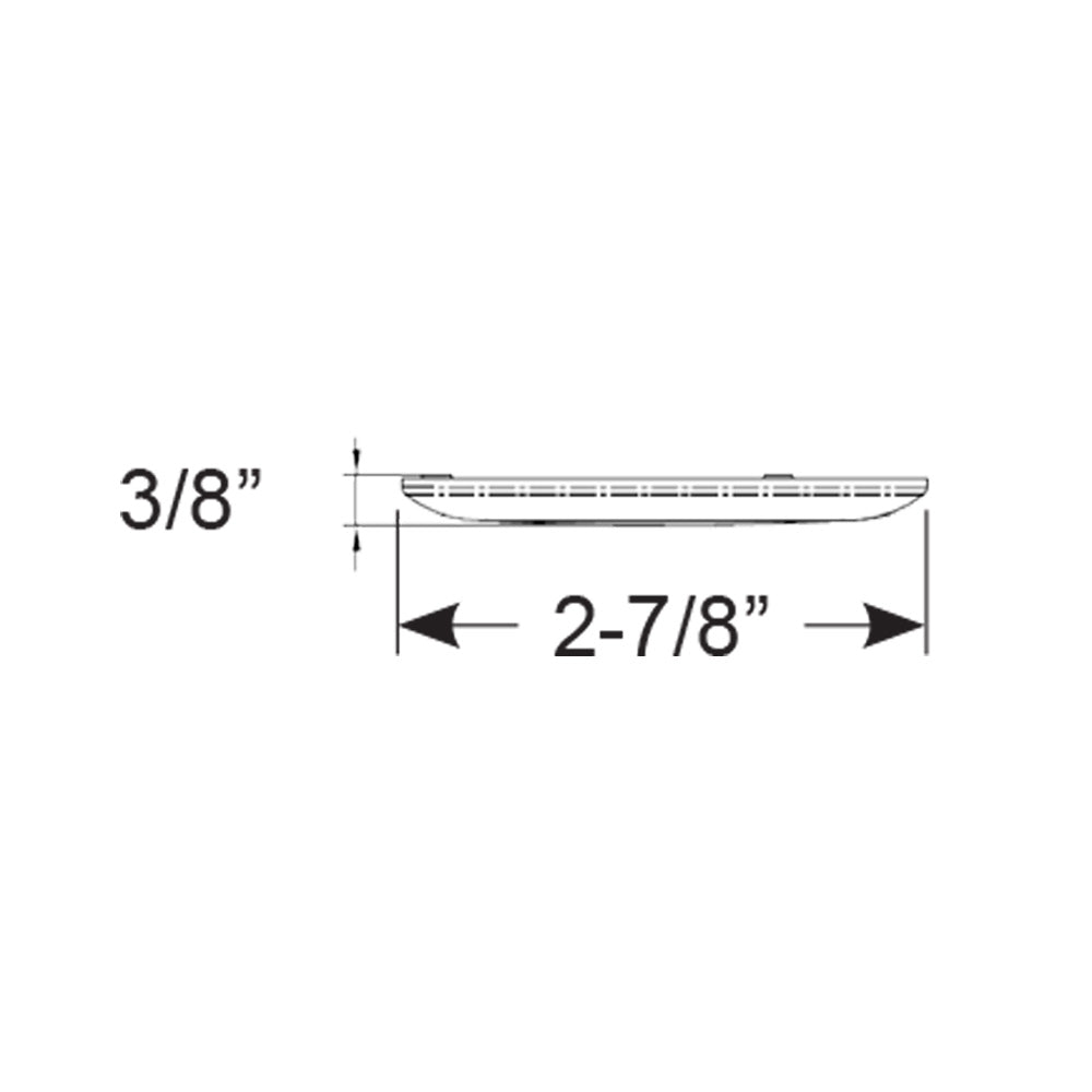 Scandvik B3 Downlight Surface Mount - Cool White - SS Trim - IP67 - 12/24V [41320P]