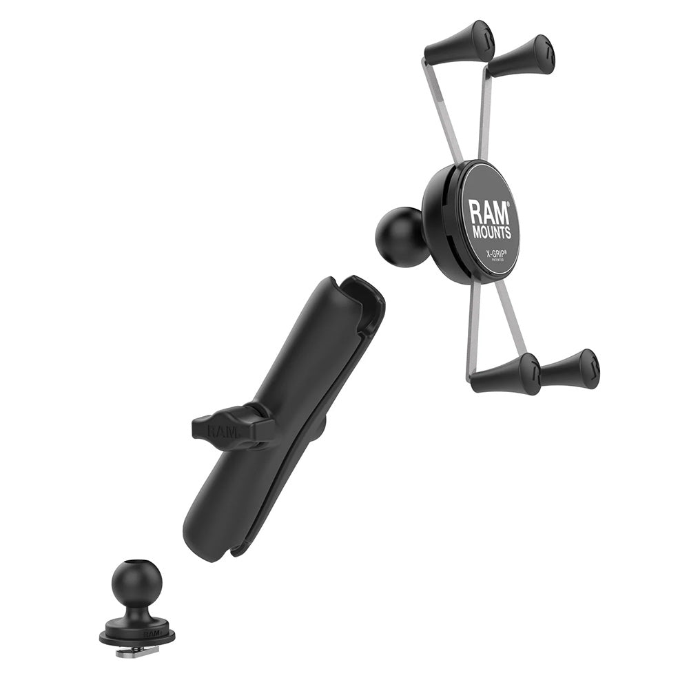 RAM Mount RAM X-Grip Large Phone Mount w/Track Ball Base  Long Arm [RAM-HOL-UN10B-C-354-TRA1U]