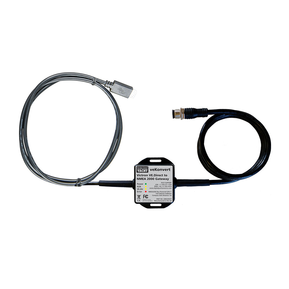 Digital Yacht veKonvert NMEA 2000 Gateway f Victron VE.Direct Output Devices - SmartShunts, BMVs, & MPPTs [ZDIGVEKVT]