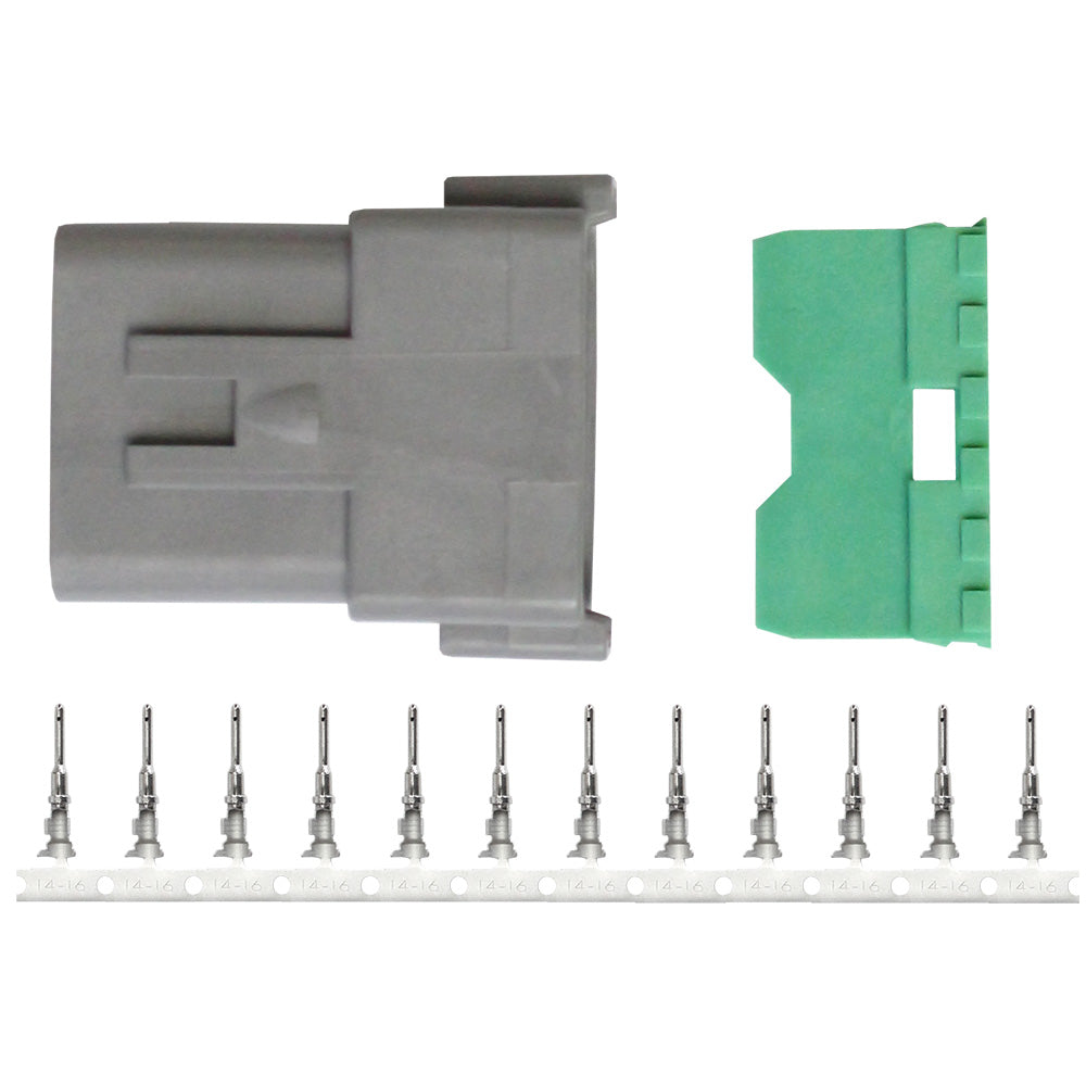 Pacer DT Deutsch Receptacle Repair Kit - 14-18 AWG (12 Position) [TDT04F-12RP]