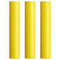 Pacer Battery Cable Heat Shrink Tubing - 1" x 12" - Yellow (3-Pieces) [BEHS1-12YL-3]