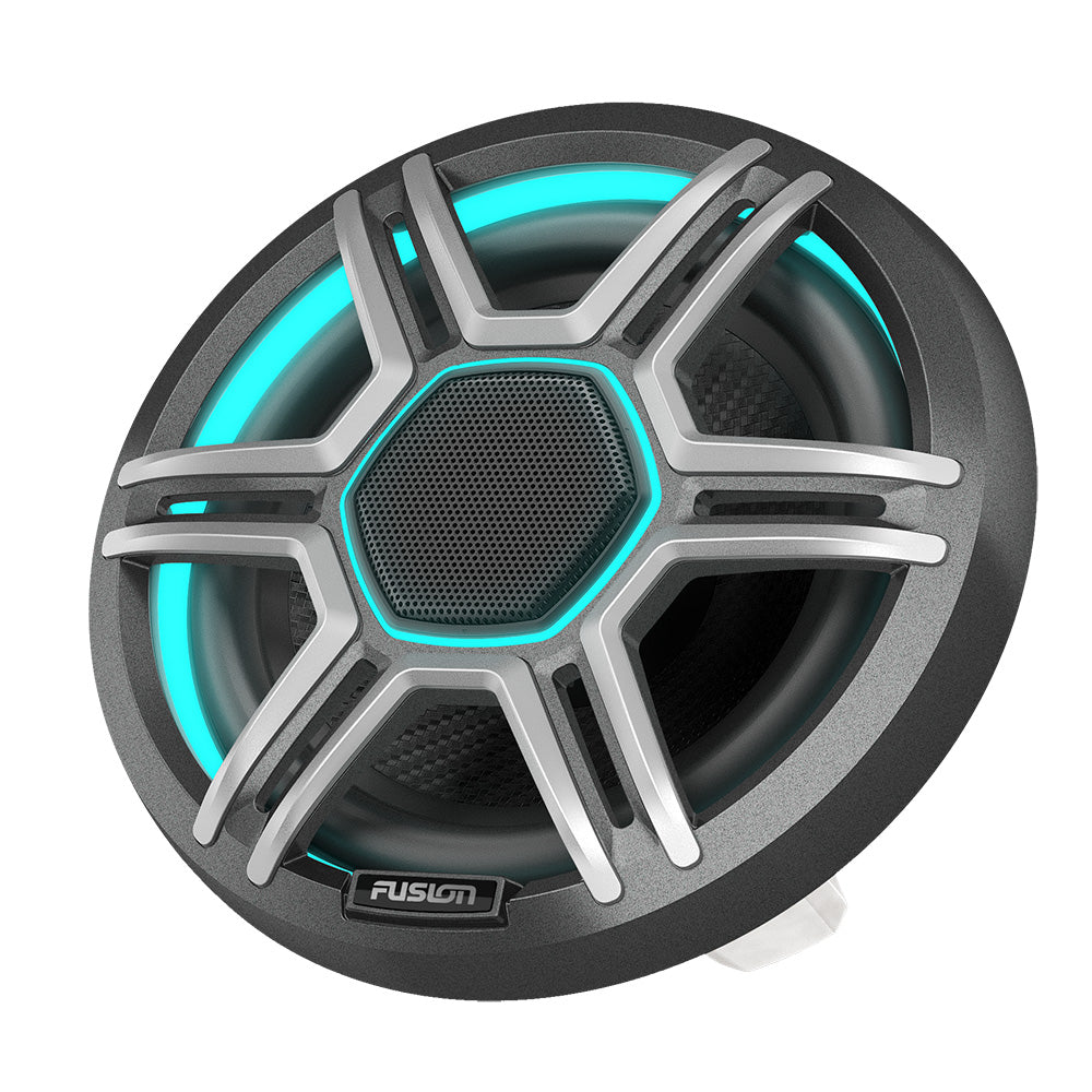 Fusion Apollo 6.5" LED Marine Speakers w/Sports Grey Grille [010-02918-03]