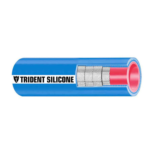 Trident Marine 2" x 36" Blue Silicone Wet Exhaust Hose [202V2000-36]