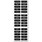 Blue Sea 8030 DC Panel Basic 30 Label Set [8030]