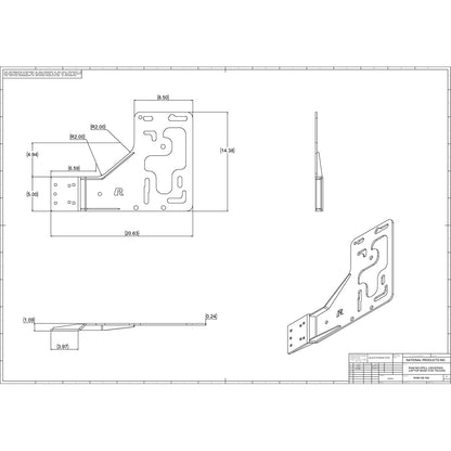 RAM Mount No Drill Vehicle Base f/Semi Trucks [RAM-VB-168]