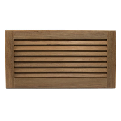 Whitecap Teak Louvered Insert - 9-3/8" x 18" x 3/4" [60716]