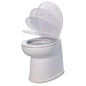 Jabsco 17" Deluxe Flush Raw Water Electric Toilet w/Soft Close Lid - 12V [58240-3012]