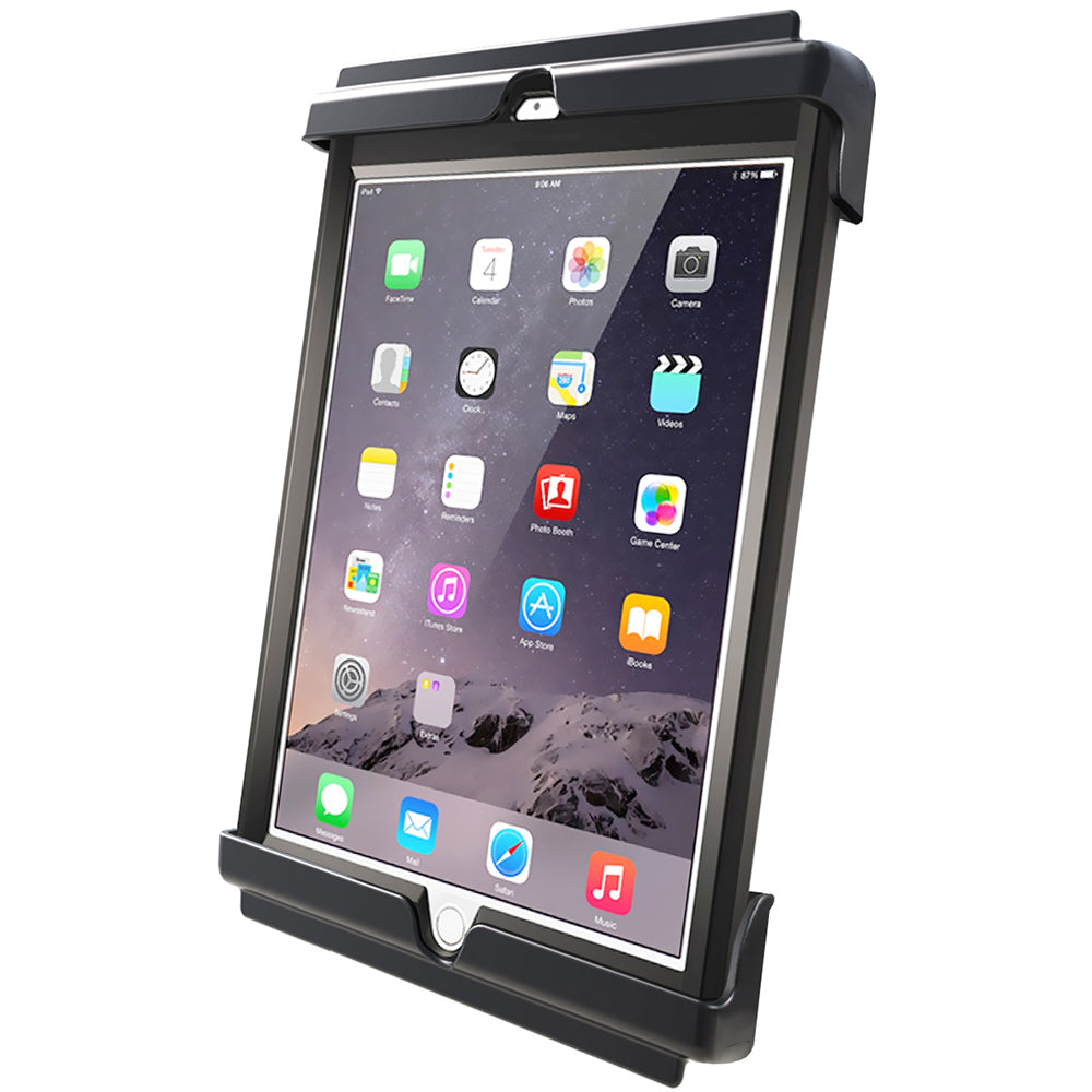 RAM Mount Tab-Tite Cradle for the Apple iPad Air 1-2 & 9.7" Tablets w/Case, Skin or Sleeve [RAM-HOL-TAB20U]