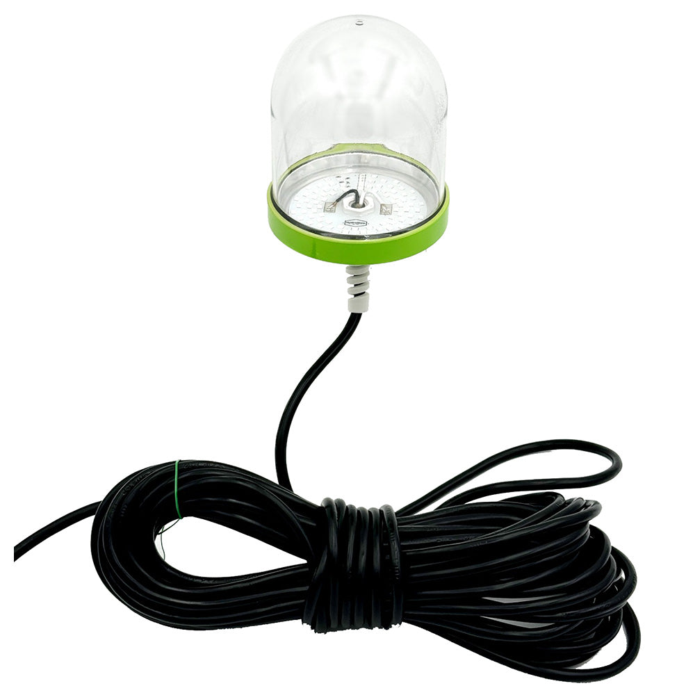 Hydro Glow SF100G 100W/120VVAC Underwater Dock Light - Green Anchored To Bottom [SF100G]