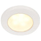 Hella Marine EuroLED 75 3" Round Screw Mount Down Light - Warm White LED - White Plastic Rim - 12V [958109011]