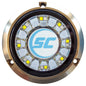 Shadow-Caster Blue/White Color Changing Underwater Light - 16 LEDs - Bronze [SCR-16-BW-BZ-10]