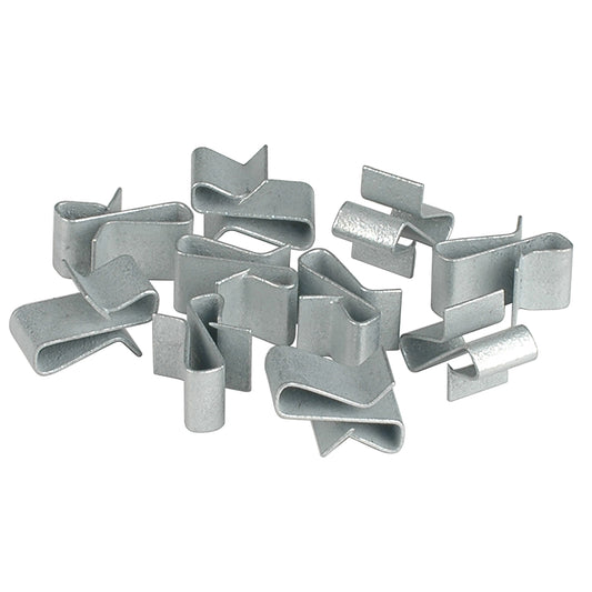 C.E. Smith Trailer Frame Clips - Zinc - 3/8" Wide - 10-Pack [16867A]