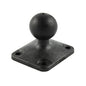 RAM Mount Composite Ball Adapter w/AMPS Plate [RAP-B-347U]