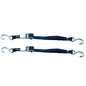 Rod Saver Stainless Steel Ratchet Tie-Down - 1" x 3 - Pair [SSRTD3]