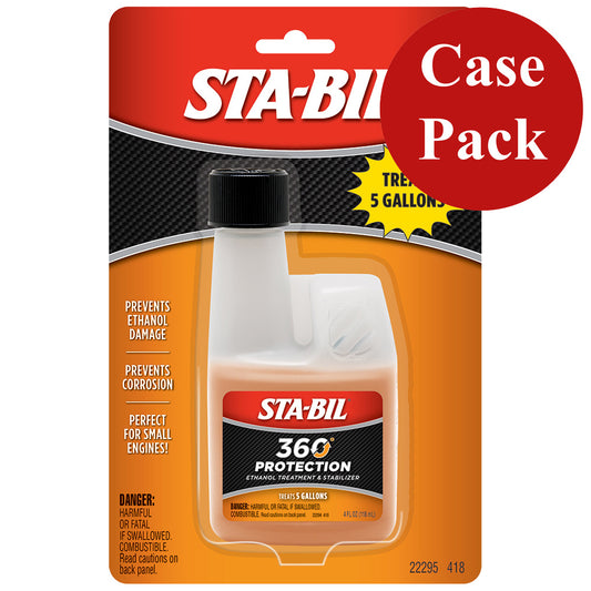 STA-BIL 360 Protection Ethanol Treatment - Small Engine - 4oz *Case of 6* [22295CASE]