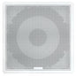 Fusion FM-S10SW FM Series 10" 400W Flush Mount Marine Subwoofer - Square Grill - White [010-02301-10]