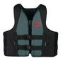 Full Throttle Adult Rapid-Dry Life Jacket - 2XL/4XL - Grey/Black [142100-701-080-22]