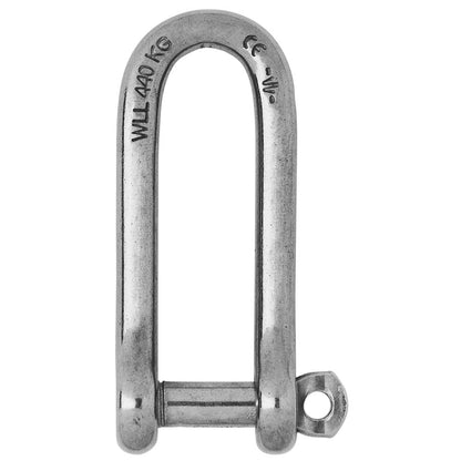 Wichard Captive Pin Long D Shackle - Diameter 5mm - 3/16" [01412]