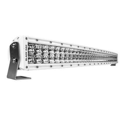 Black Oak Pro Series 3.0 Curved Double Row 40" LED Light Bar - Combo Optics - White Housing [40CCM-D5OS]