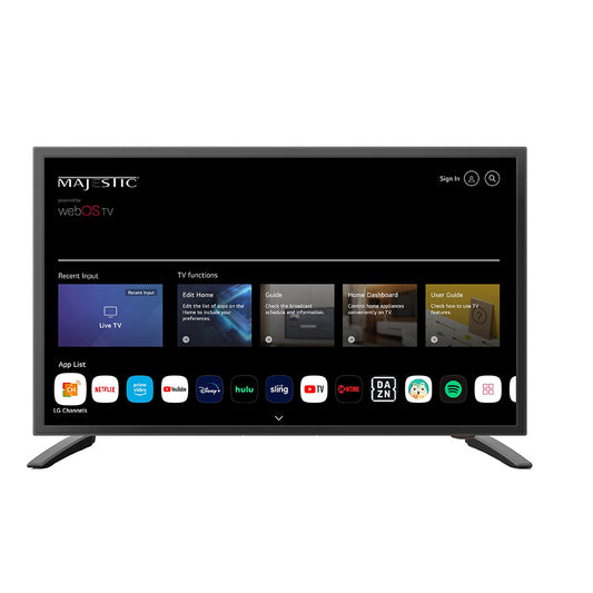 Majestic 22" 12V Smart LED TV WebOS, Mirror Cast  Bluetooth - North America Only [MJSLT220U]