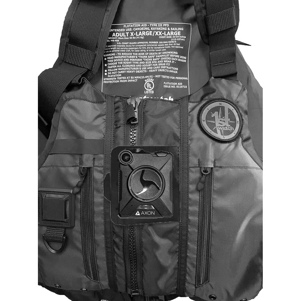 First Watch AV-1000 Kayak Style Duty PFD - Black - M/L [AV-1000-BK-M/L]